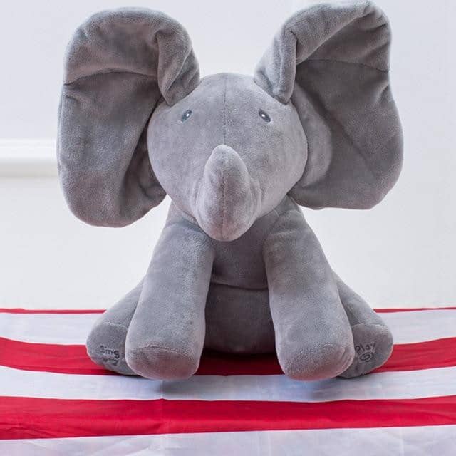 peekaboo elephant toy