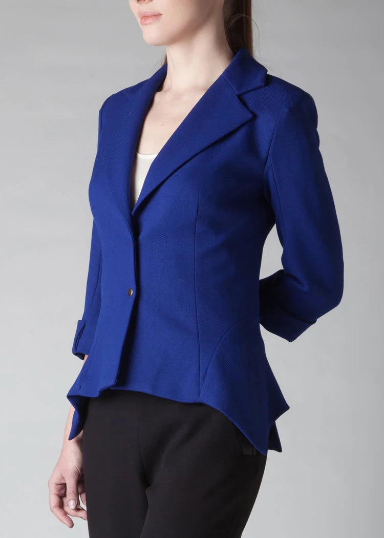 Avery Elton Blazer in Cobalt Blue