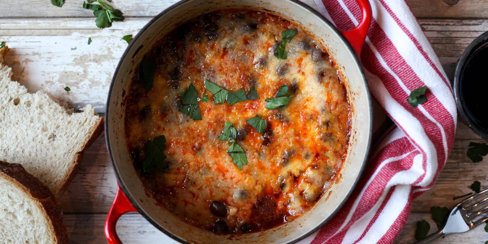 Image of Cheesy Basque Bean Bake