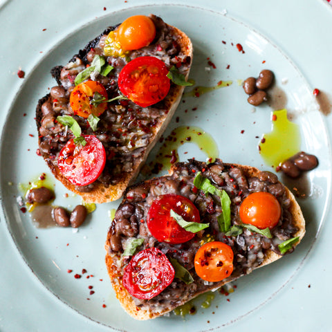 Tepary Beans on Toast Recipe