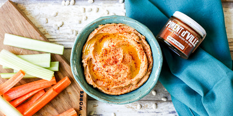 Spicy White Tepary Bean Hummus Recipe