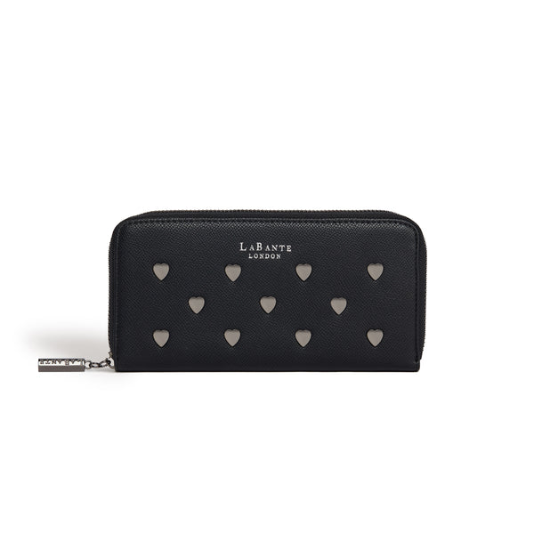 Robin Black Vegan Wallet