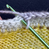 Single Crochet the squares together