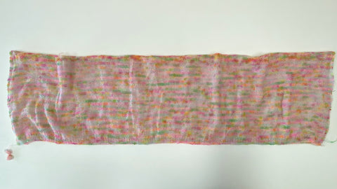 <li style="text-align: left;">Fold your finished rectangle in half LENGTHWAYS, right sides together with the ribs together at the bottom</li> <li style="text-align: left;">Pin the wrong sides together leaving approx 16cm for the armholes at the top of each side</li>