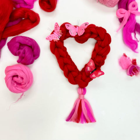 How to Make Valentine's Day Wreath DIY