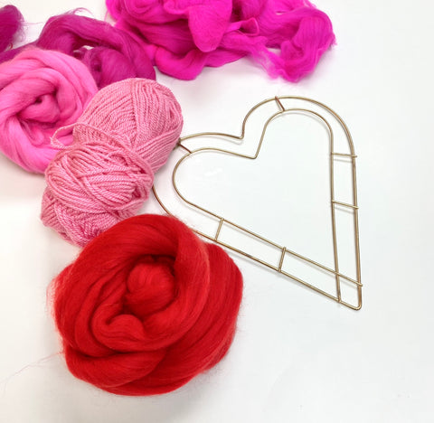 How to Make a Valentine's Day Heart Shaped Wreath DIY