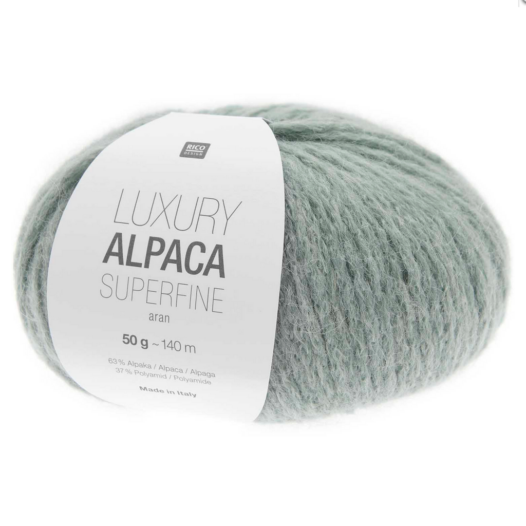 Rico Luxury Alpaca Superfine Aran 652 Mens Sweater Hat Scarf