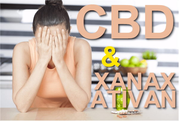 cbd and xanax or ativan withdrawal or replacement