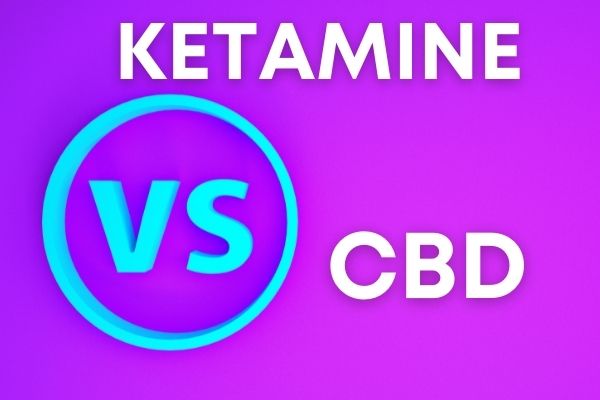 ketamine versus cbd
