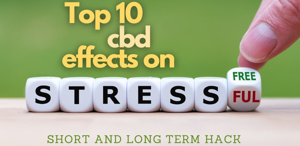 top 10 ways CBD helps with stress