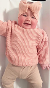'Charlie' Knit - Dusty Pink