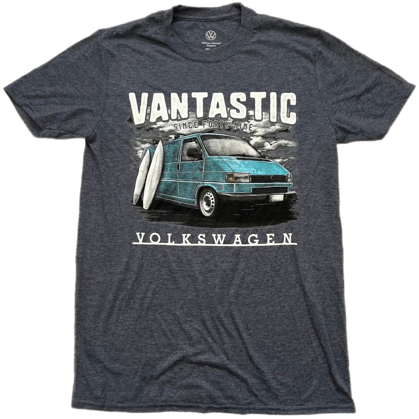 Vantastic Slammed Sleeve - Short Graphite Heather T4 - T-shirt