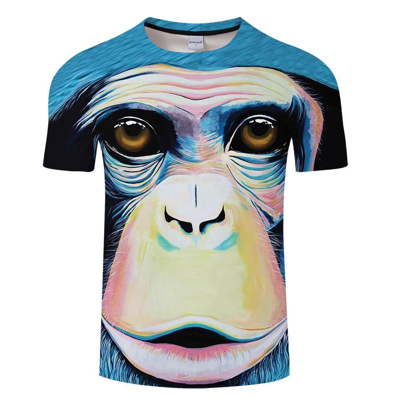 3d monkey shirt