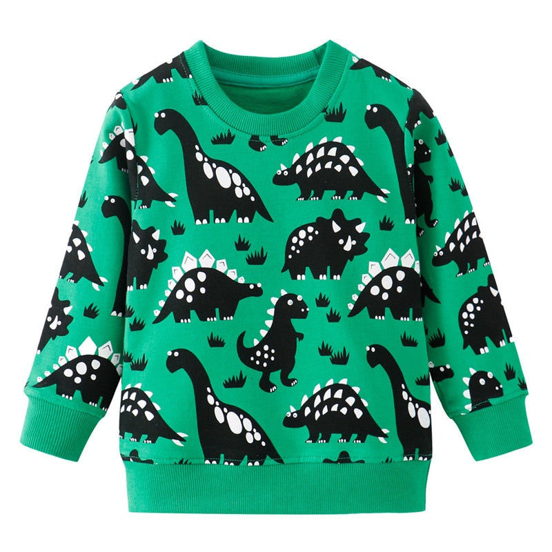kids dinosaur sweatshirt