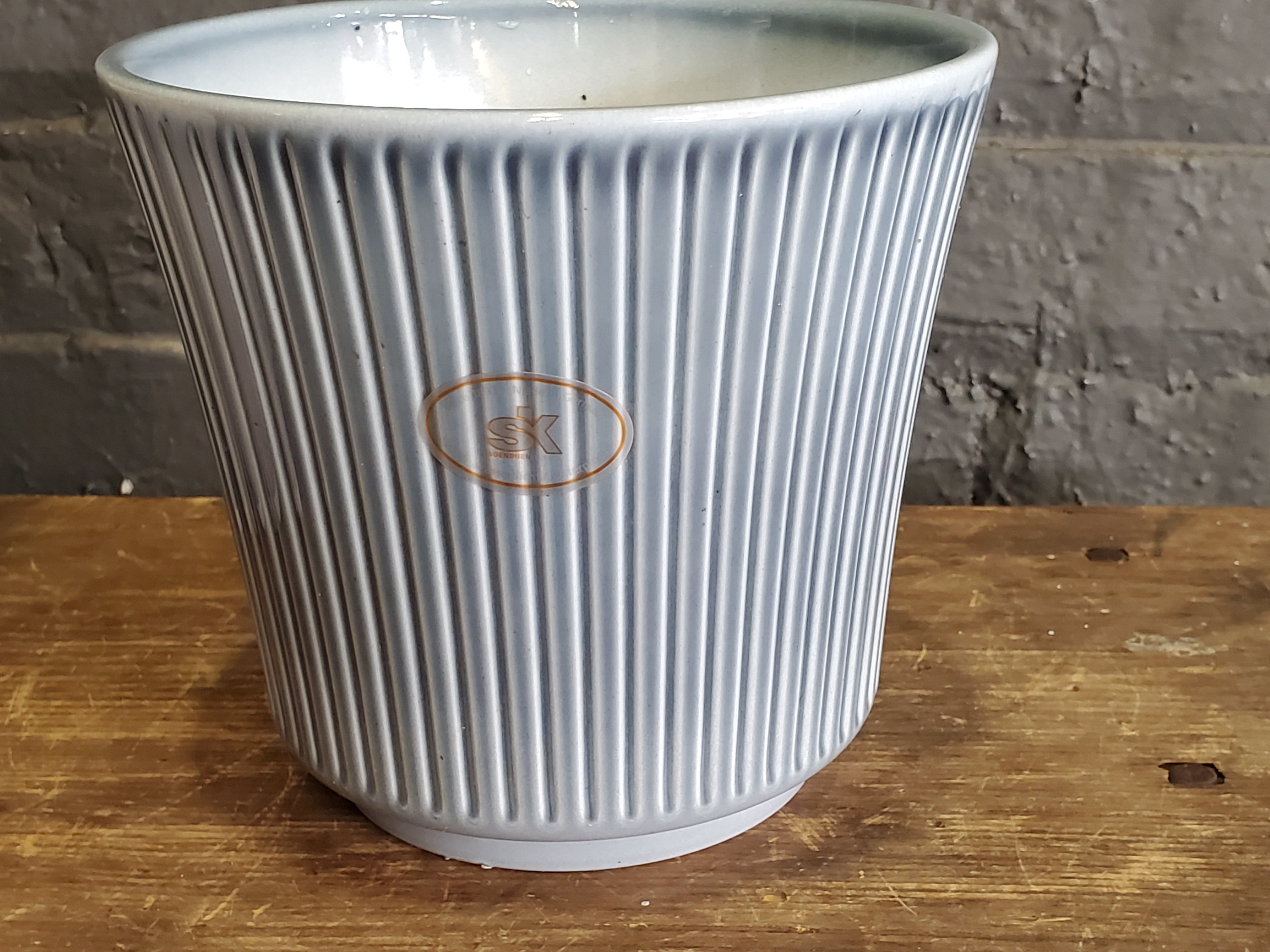 SK Delphi Ceramic pot - Flower Works, LLC