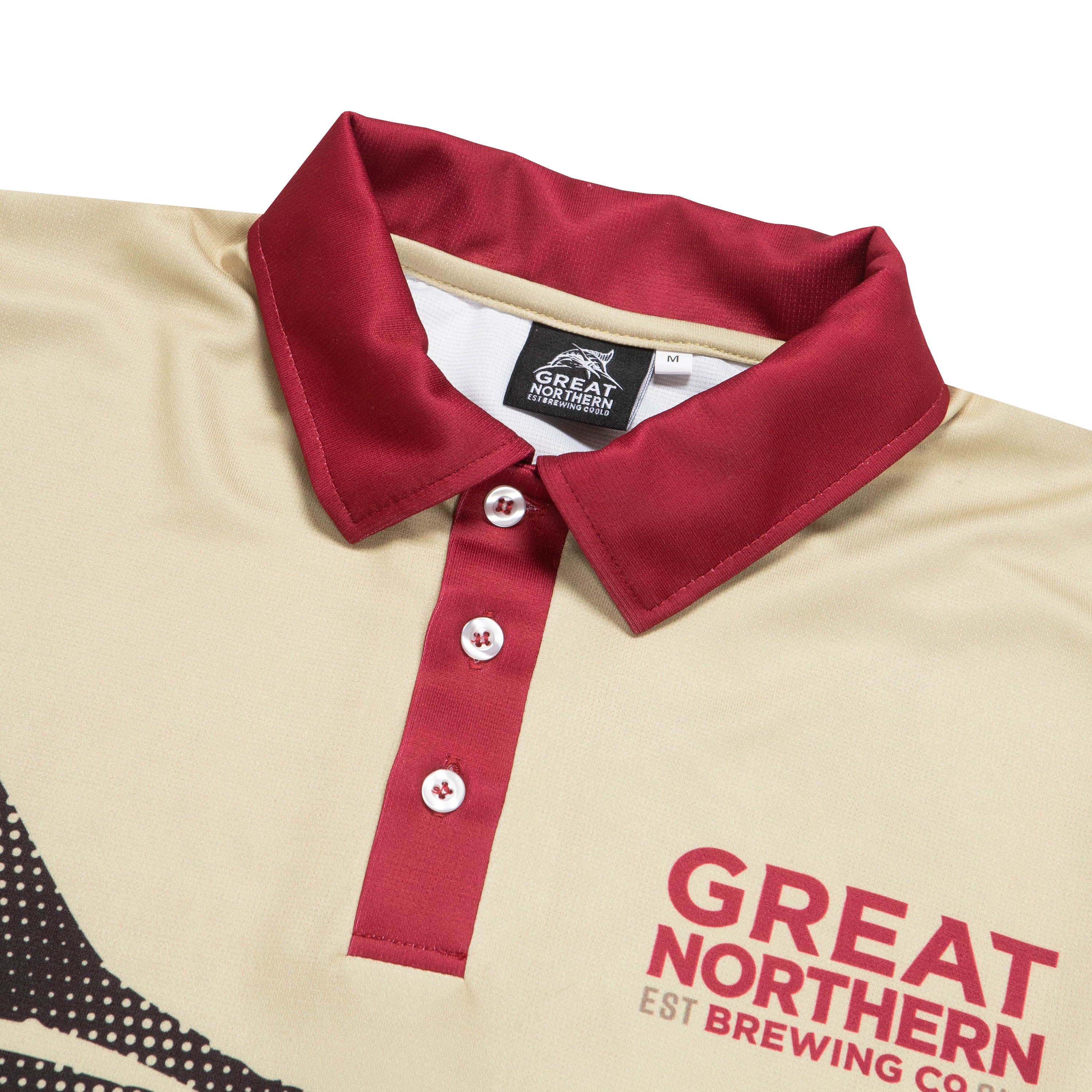 Great Northern Sublimated Fishing Shirt - The Beer For Up Here
