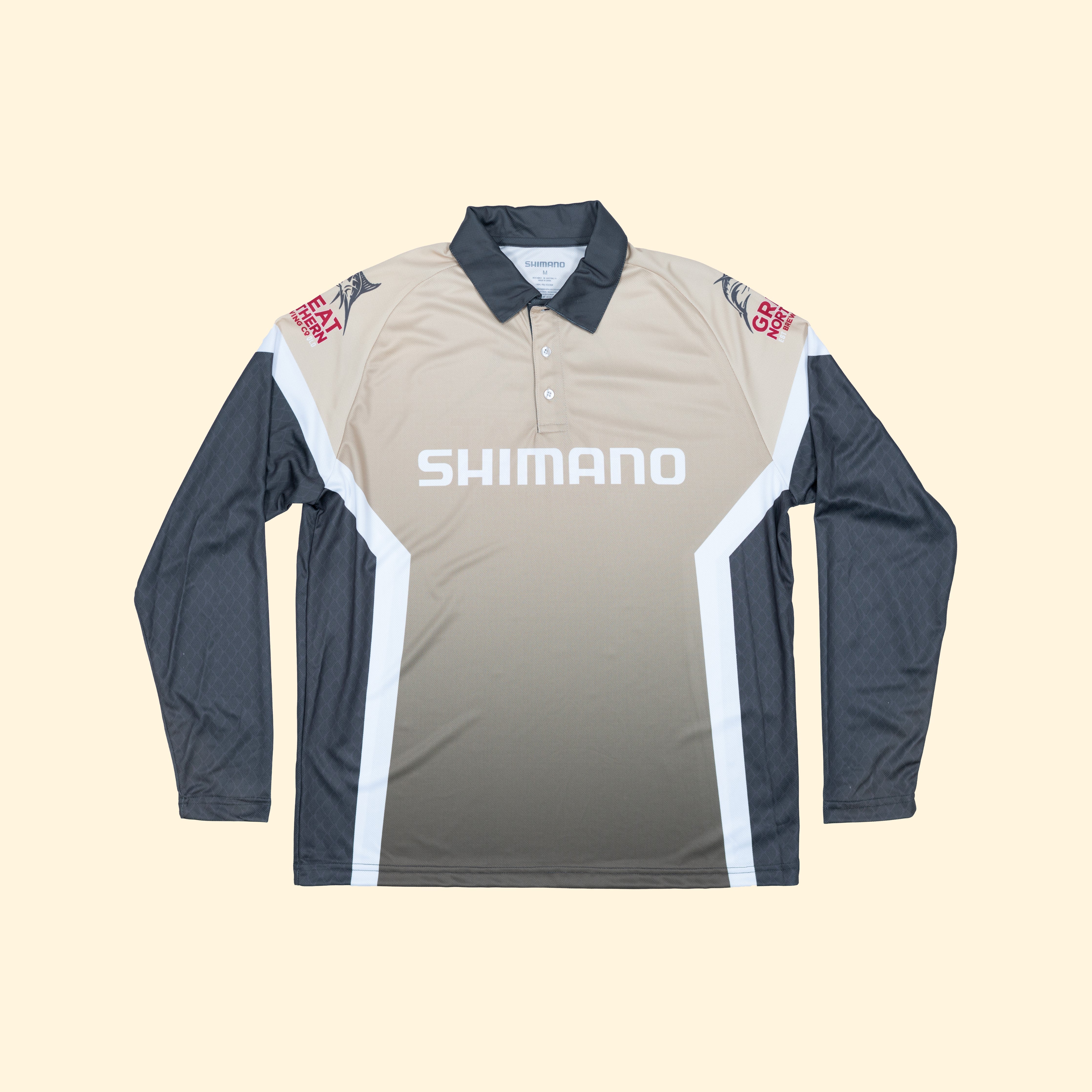 Shimano Sublimated Fishing Shirt - The Beer For Up Here