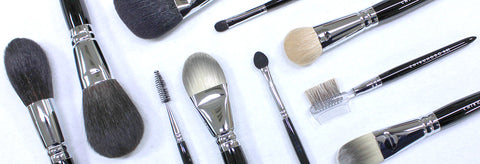 Chikuhodo R-series Japanese makeup brushes