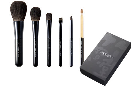 chikuhodo z-series makeup brushes 6 set