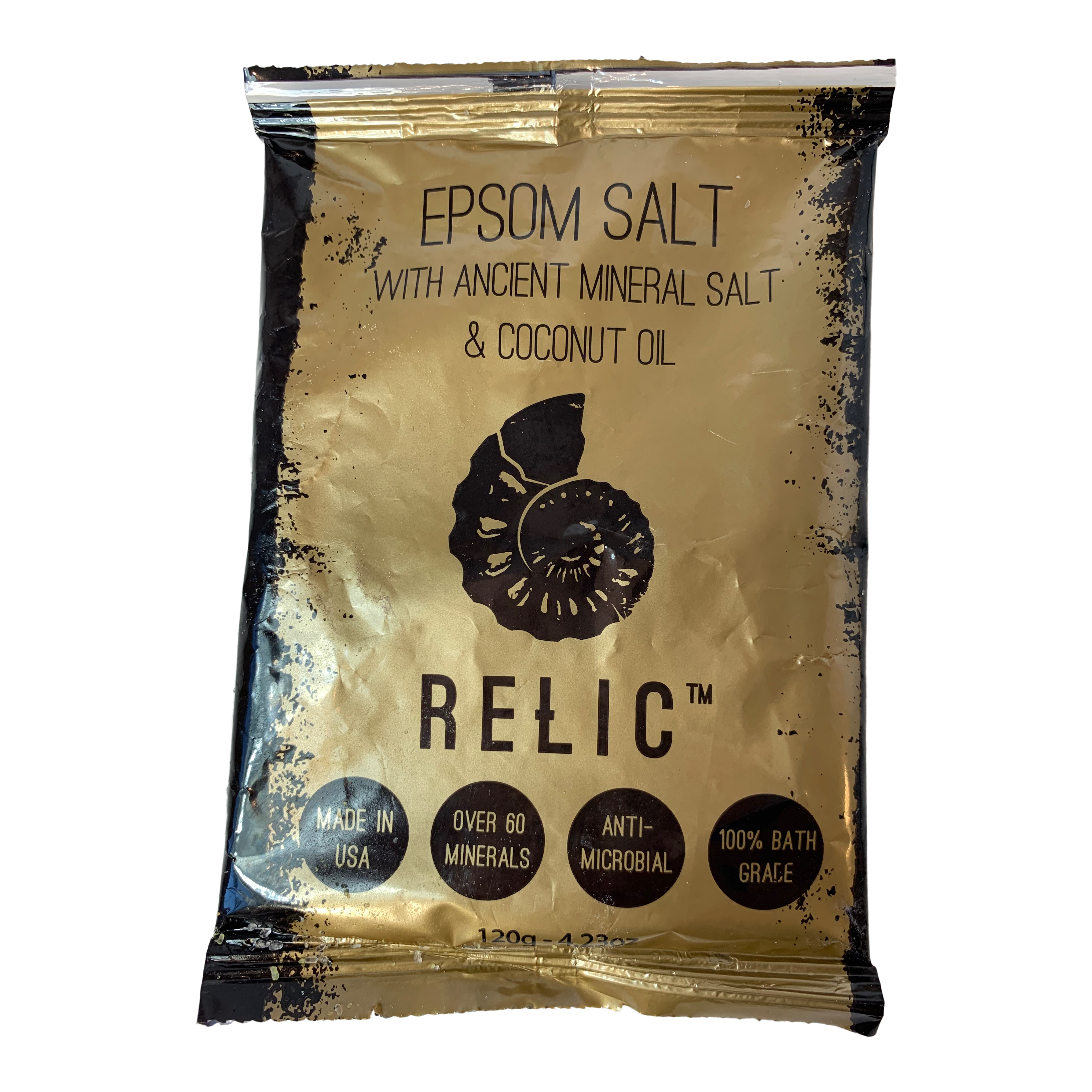 Epsom Salt With Ancient Mineral Salt Coconut Oil Relic Salt Relicsalt