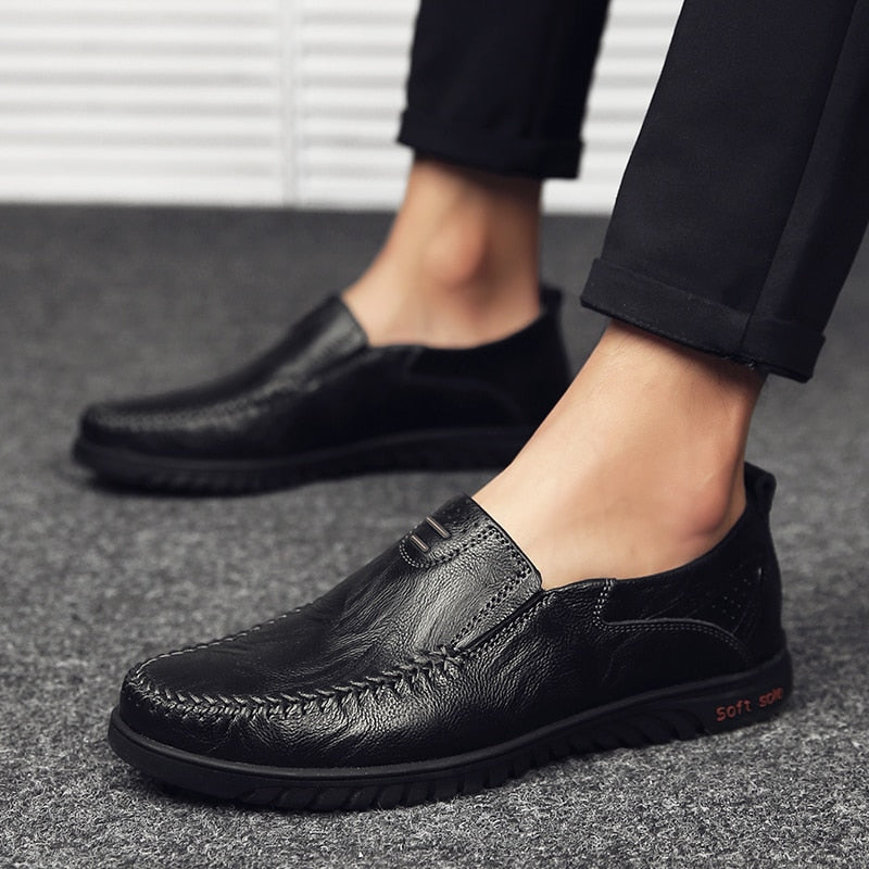 Genuine Leather Designer Mens Loafers