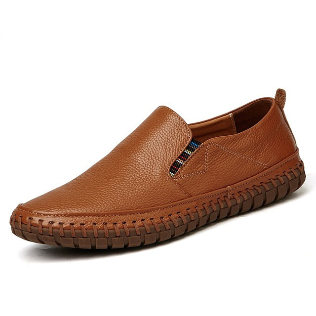 Big Size Genuine Leather Loafers