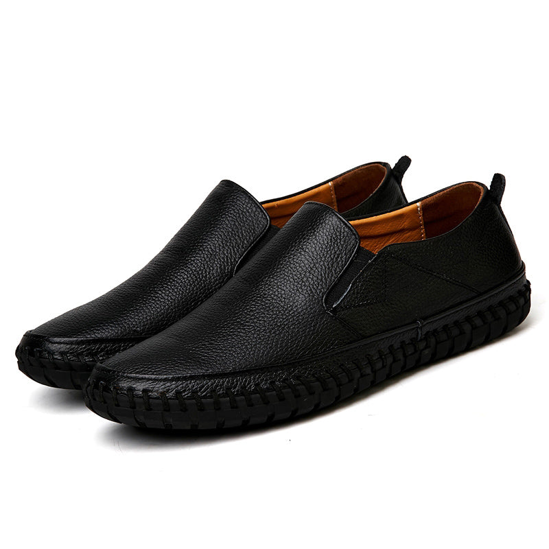 Big Size Genuine Leather Loafers