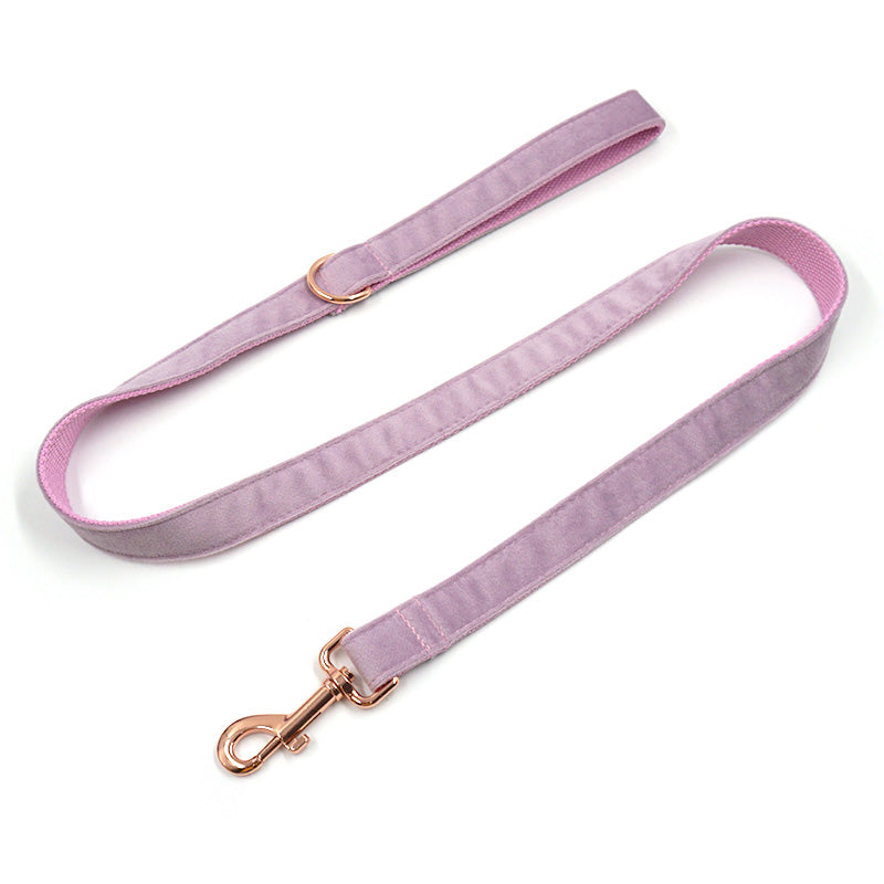 petduro dog leash purple velvet