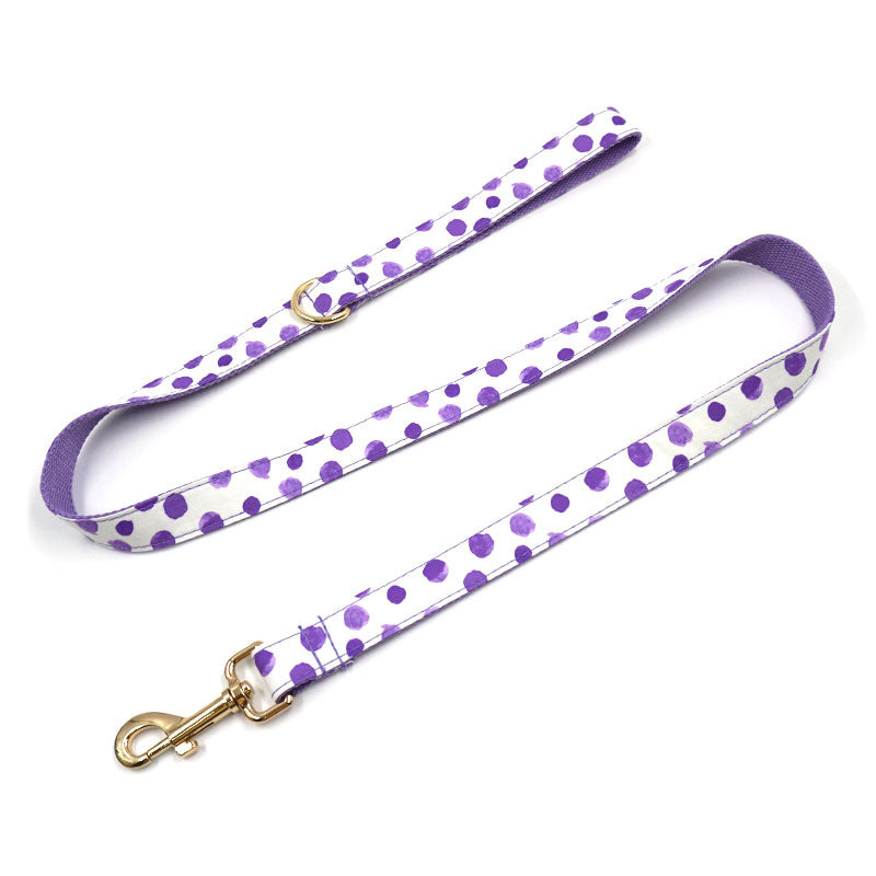 purple dog leash