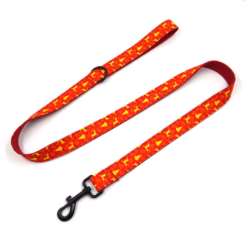 cute dog leash christmas