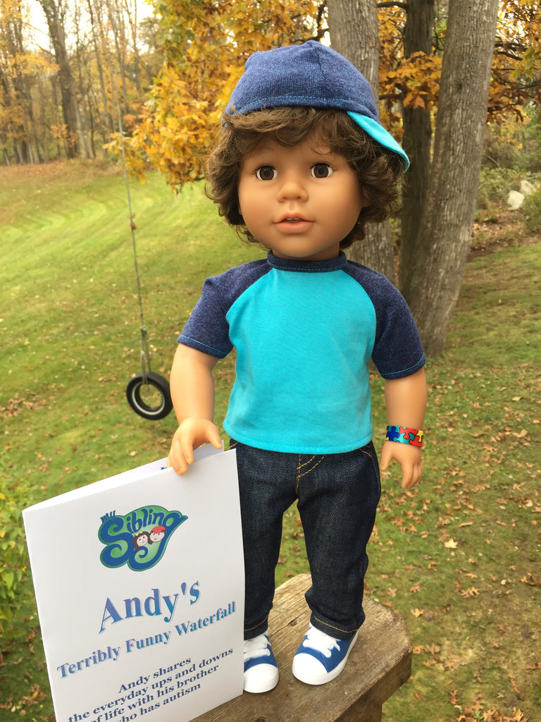 18 Inch Boy Doll My Sibling Andy My Sibling And My Pal Dolls 7202
