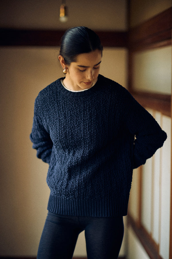 SEA CURB SLEEVE KNIT