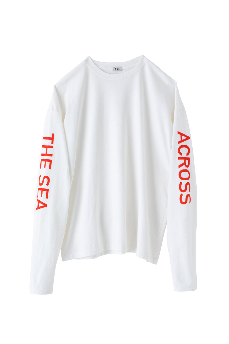 SEA GRAPHIC L/S TEE (ACROSS THE SEA)