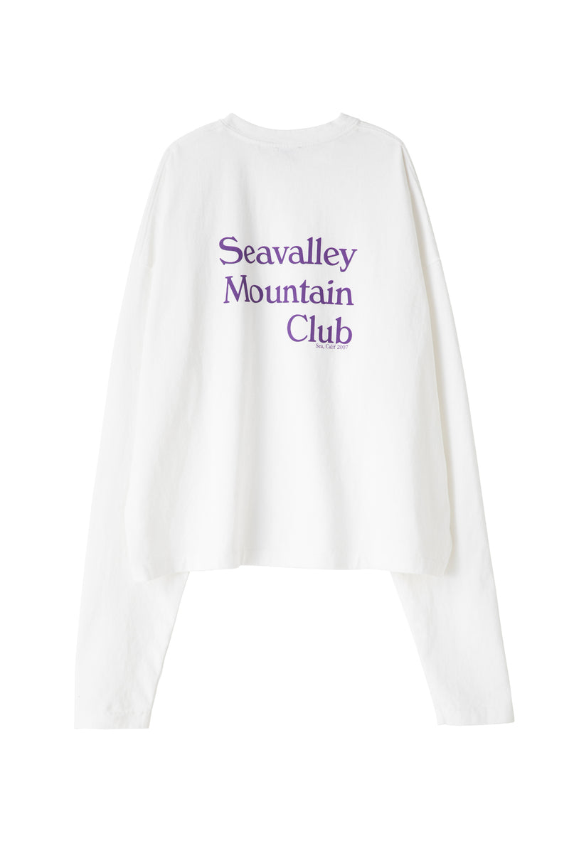 SEA Seavalley Mountain Club バックプリント TEE