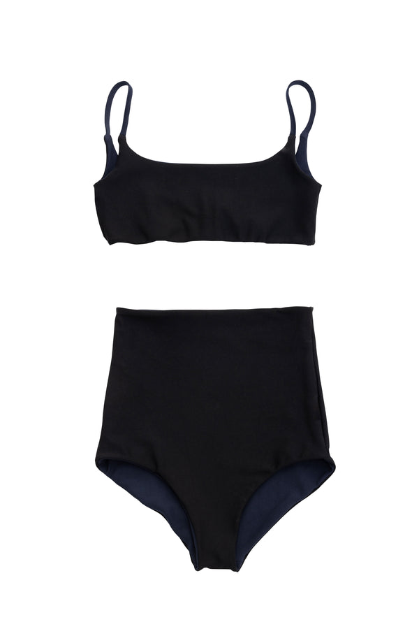 SEA x ALEXIA STAM BICOLOR ASYMMETRY BIKINI (LEONA)