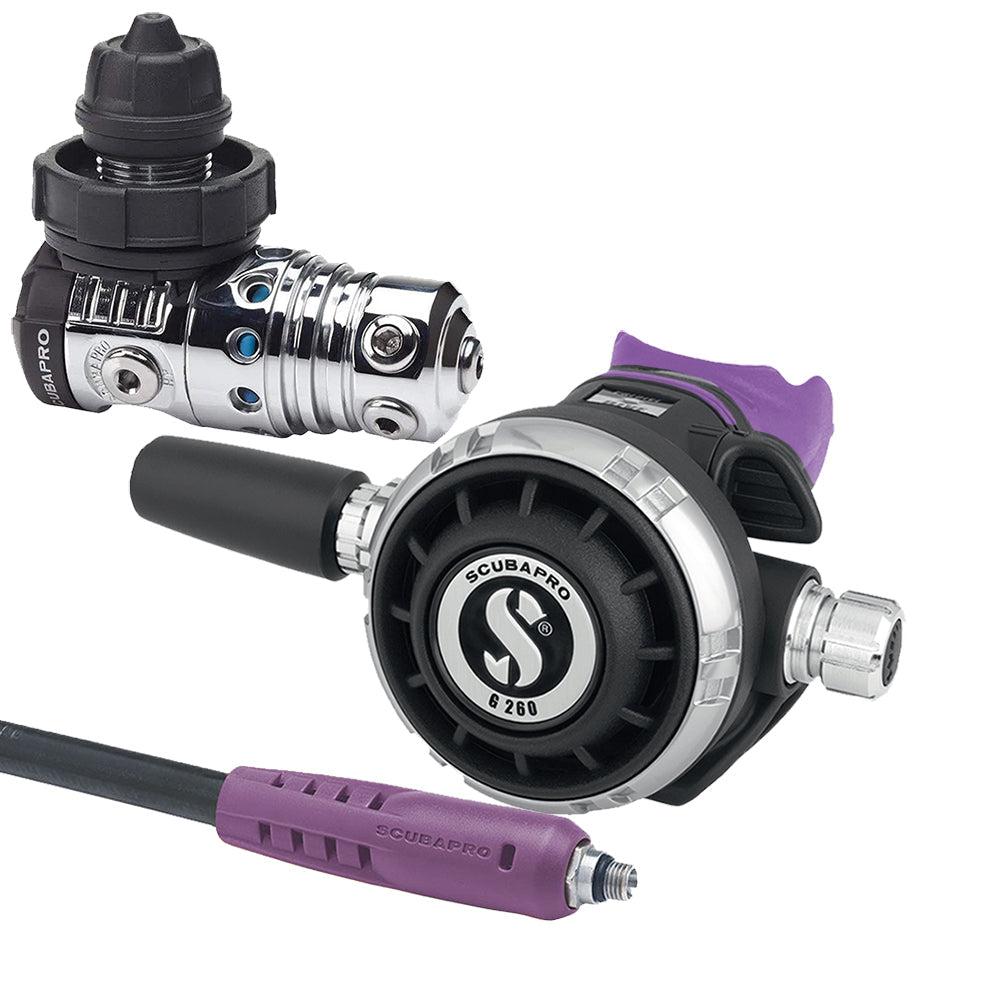 Scubapro MK25 EVO S620Ti Dive Regulator with Mouthpiece Hose Protector