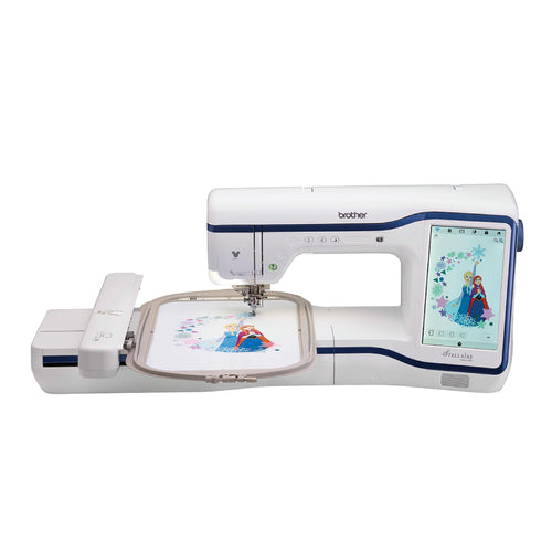 Brother NS1150E Computerized Embroidery Machine with Bonus Bundle Including Brother BES Blue Software