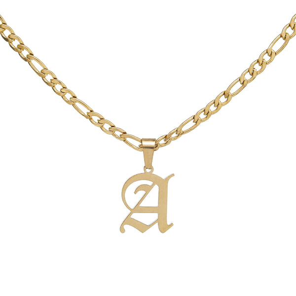 Gold Figaro Chain Necklace (Adjustable Lengths) | VibeSzn 
