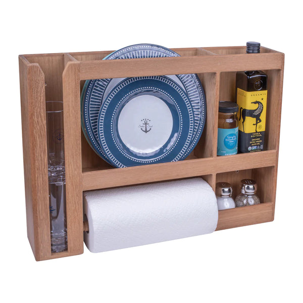 White Cap AFI Sea Force 62436 Small Spice Rack-Teak