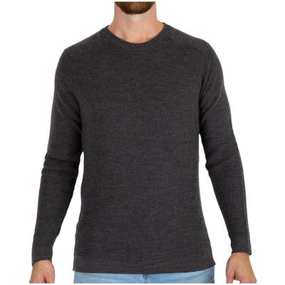 MERIWOOL Merino Wool Men's Half Zip Mock Turtleneck Pullover