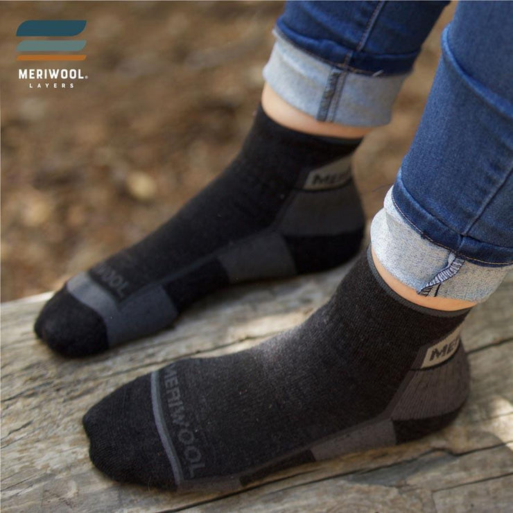 Supersoft Merino Cushion Quarter Wool Hiking Socks | Meriwool