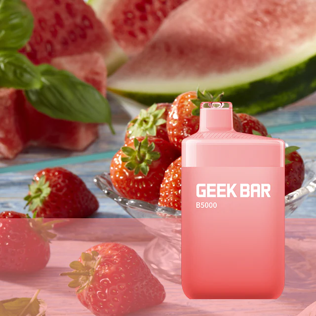 Geek-Bar-B5000-Disposable-Vape-strawberry-watermelon-bubblegum