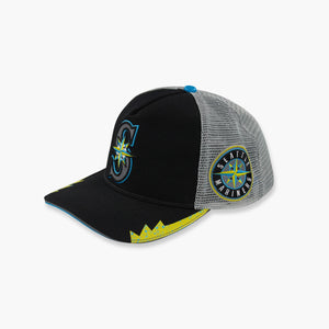 Seattle Mariners Script Foam Trucker Hat – Simply Seattle