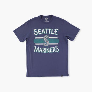 Seattle Mariners Star Logo Vintage Scrum T-Shirt, Small
