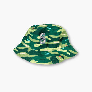 New Era Seattle Mariners Grey Bucket Hat