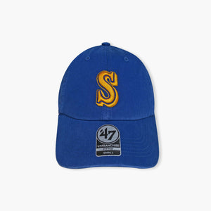 Seattle Mariners Royal Trident Clean Up Adjustable Hat – Simply Seattle