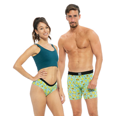 Warriors & Scholars W&S Matching Underwear for Couples - Couples Matching  Undies
