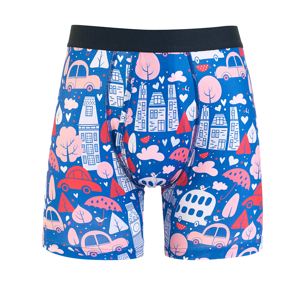 Galileo Softer Than Cotton Boxer Brief // Blue (2XL) - Warriors