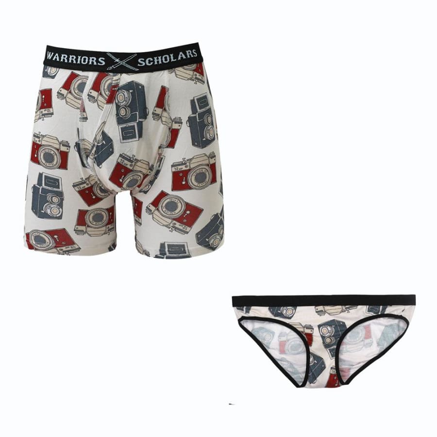  Warriors & Scholars W&S Matching Underwear for Couples -  Couples Matching Undies, Camo : Clothing, Shoes & Jewelry