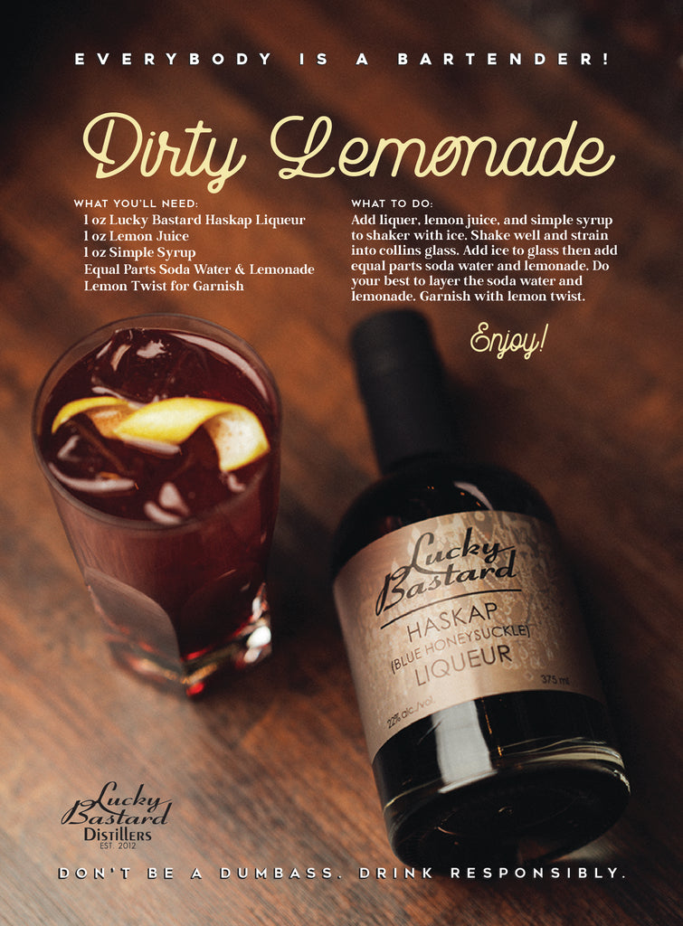 Lucky Bastard Dirty Lemonade Cocktail Recipe